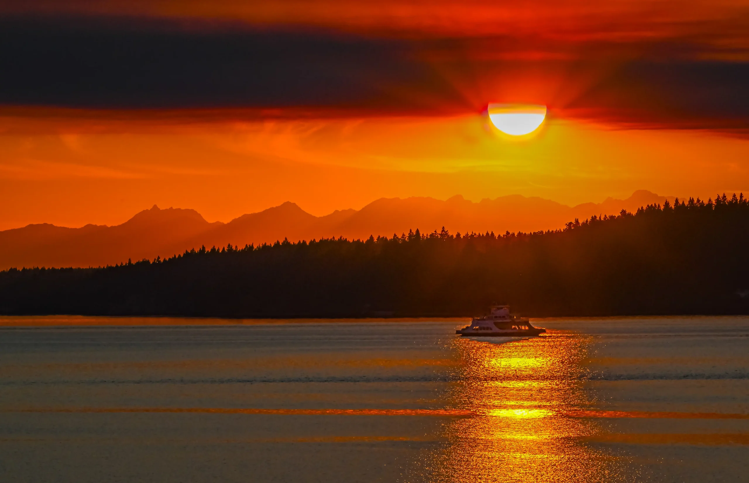 Steilacoom Bear Gulch Sunset